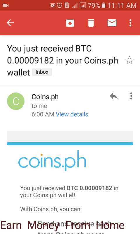 how to earn free bitcoin in coins ph